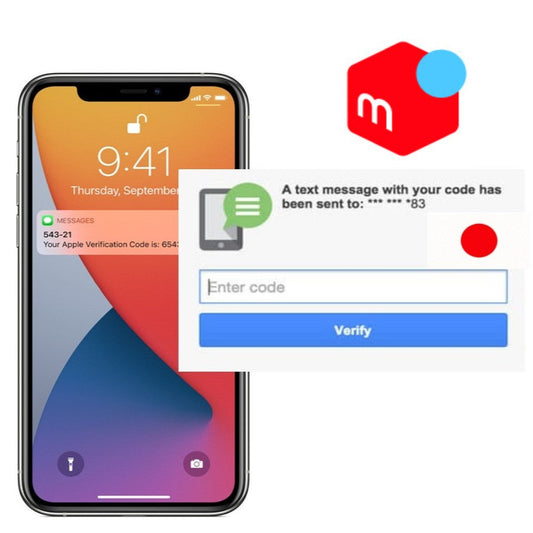 Mercari Japan SMS verification successful with real Japanese phone number
