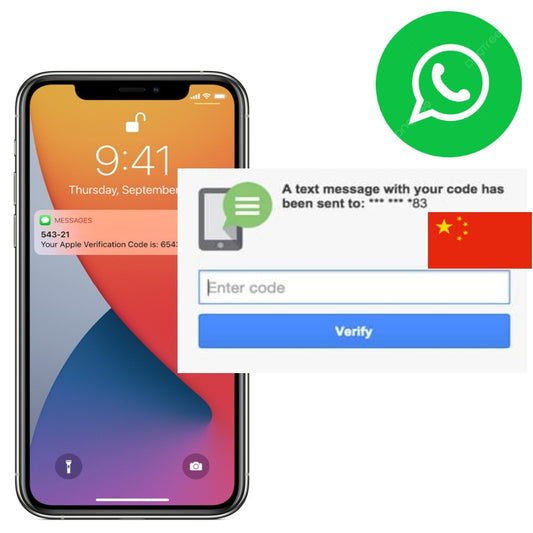 Chinese phone number for WhatsApp SMS verification — real +86 mobile number